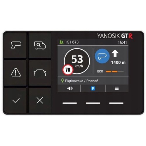 Przejdź do produktu Yanosik GTR (Yanbox) – komunikator drogowy GPS/GPRS, 12 mies. abonamentu na start
