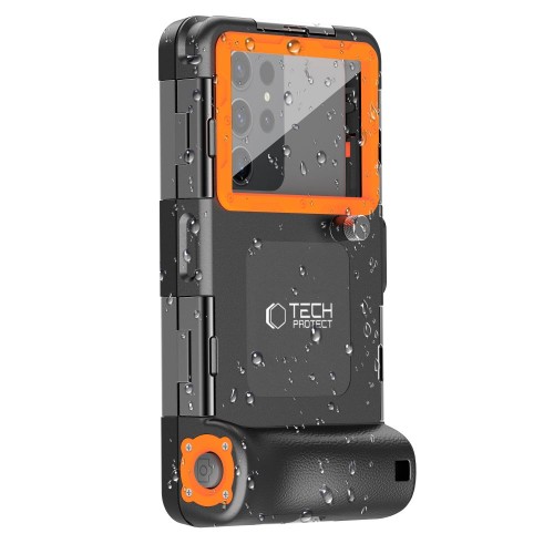Przejdź do produktu Etui wodoodporne do smartfona – Tech-Protect IPX8 Universal Diving Waterproof Case, 4.7–6.7 cala