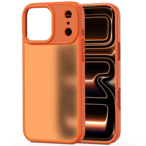Przejdź do produktu Etui do iPhone 17 Pro Max Tech-Protect MagMat, pomarańczowe matowe