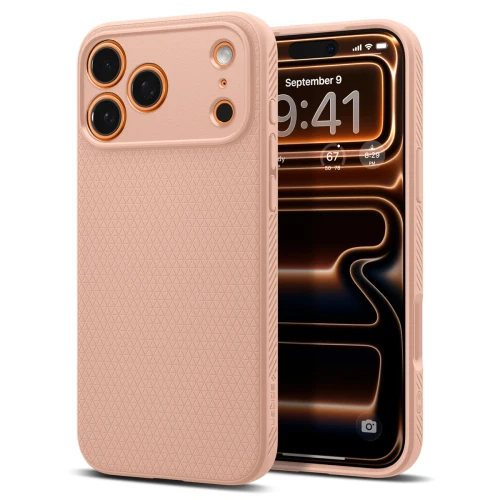 Przejdź do produktu Etui do iPhone 17 Pro Max Spigen Liquid Air, różowe tytanowe