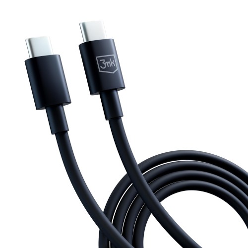 Przejdź do produktu Kabel USB-C do USB-C 3mk Hyper Cable 100 W, 1,2 m, czarny
