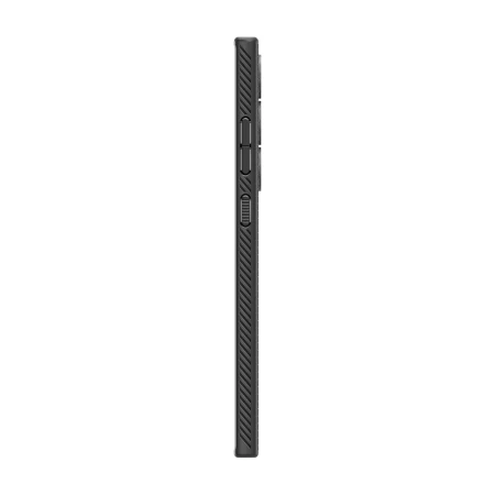 Etui Spigen Liquid Air z profilu — ryflowane boki i osłonięte przyciski