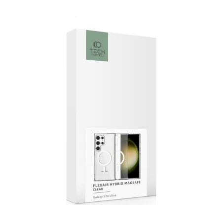 Pudełko etui Tech-Protect FlexAir Hybrid MagSafe Clear na Samsung Galaxy S24 Ultra