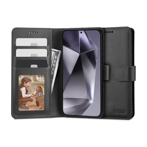 Przejdź do produktu Etui z klapką do Samsung Galaxy S24 Ultra Tech-Protect Wallet, czarne