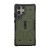 Etui pancerne UAG Pathfinder do Samsung Galaxy S24 Ultra w kolorze oliwkowym — tył z czarną ramką