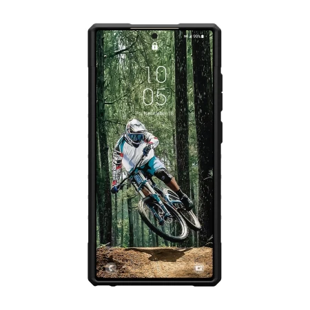 Przód etui UAG Plasma na Galaxy S24 Ultra — podwyższona ramka wokół ekranu