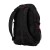 Tył plecaka Silver Monkey X Gaming Backpack — wyściełane, wentylowane plecy i wzmacniane szelki