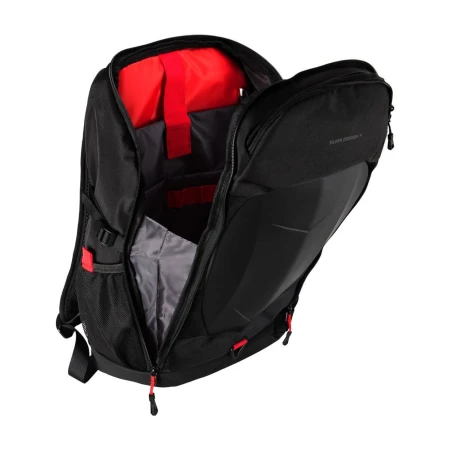 Plecak Silver Monkey X Gaming Backpack z rozpiętą komorą główną — przegrody na laptop i akcesoria