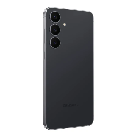 Samsung Galaxy S25 FE czarny — tył pod kątem od strony przycisków