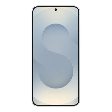 Samsung Galaxy S25 srebrny — przód z ekranem 6,2 cala