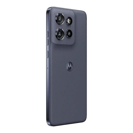Motorola Edge 60 Neo szary — tył pod kątem, wyspa aparatów