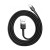 Kabel USB-A do Lightning Baseus Cafule 1 m zwinięty — wtyk USB-A i Lightning