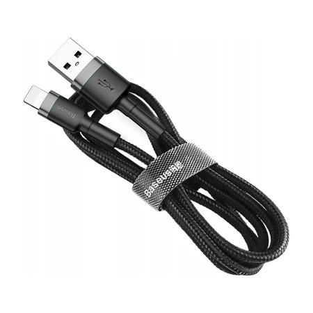 Baseus Cafule — kabel spięty rzepem z logo Baseus