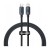 Kabel USB-C do Lightning Baseus Crystal Shine 20 W zwinięty — oba wtyki