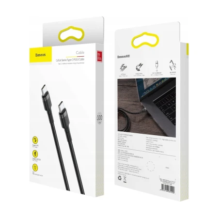 Opakowanie kabla Baseus Cafule USB-C do USB-C