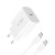 Ładowarka sieciowa USB-C 20 W z kablem USB-C Tech-Protect NC20W, biała