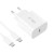 Ładowarka sieciowa USB-C 20 W z kablem USB-C Tech-Protect NC20W, biała