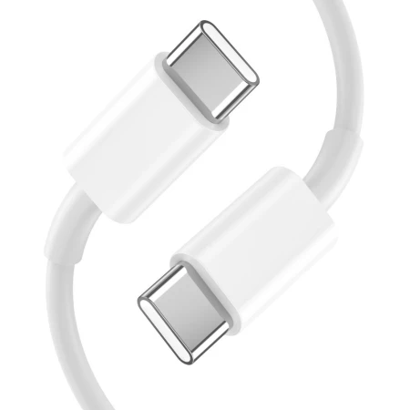 Ładowarka sieciowa 2 porty 35 W z kablem USB-C Tech-Protect C35W, biała