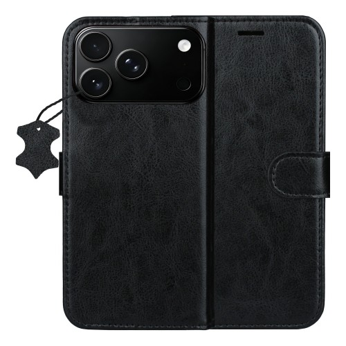 Przejdź do produktu Etui z klapką do iPhone 17 Pro TelForceOne Smart Luxe, czarne
