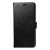 Etui z klapką TelForceOne Smart Luxe, czarne — zamknięta okładka na wprost (render producenta)