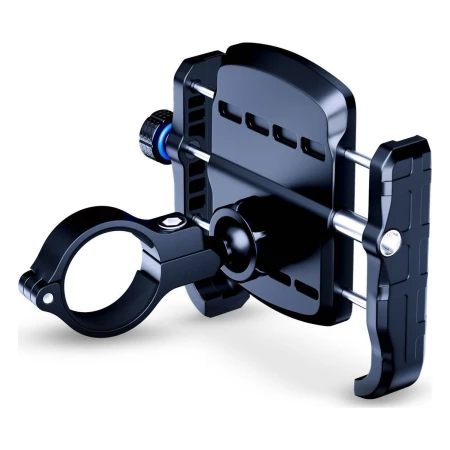 Obejma 3mk Steel Bike Holder i przegub regulacji — zbliżenie od tyłu
