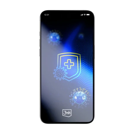 Folia pancerna 3mk HARDY PROtector do Samsung Galaxy S24 – wizualizacja folii na ekranie