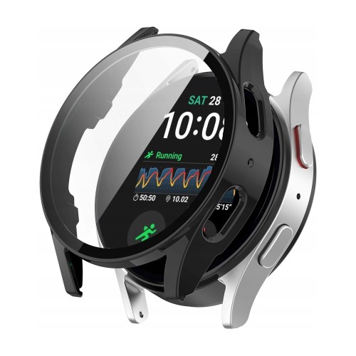 Przejdź do produktu Etui ze szkłem do Samsung Galaxy Watch 4 / 5 / FE 40 mm Tech-Protect Defense360, czarne