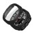Etui Tech-Protect Defense360 czarne do Samsung Galaxy Watch Ultra 47 mm – dwa ujęcia etui na zegarku
