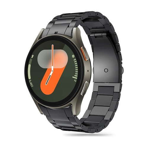 Przejdź do produktu Bransoleta do Samsung Galaxy Watch 4 / 5 / 6 / 7 / FE Tech-Protect Stainless, czarna