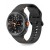 Pasek Tech-Protect Silicone czarny na Galaxy Watch 8 – widok 3/4