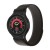 Pasek Tech-Protect Nylon czarno-pomarańczowy na Galaxy Watch 5 Pro – widok 3/4