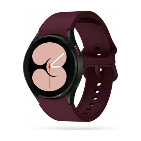 Pasek Tech-Protect Iconband bordowy na Galaxy Watch 4 – widok 3/4