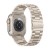 Tył Apple Watch Ultra i bransoleta Stainless Starlight ze składanym zapięciem