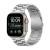 Bransoleta Tech-Protect Stainless srebrna na Apple Watch Ultra – widok 3/4