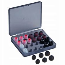 Tipsy i pianki – wymienne końcówki do słuchawek dousznych, silikonowe i memory foam