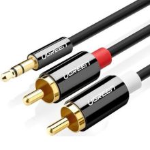 Kable audio – jack 3,5 mm, jack 3,5 mm do 2×RCA, RCA do RCA oraz jack 6,35 mm do jack 3,5 mm