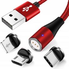 Kable magnetyczne – przewody z wymiennymi końcówkami i magnetycznym złączem do ładowania urządzeń