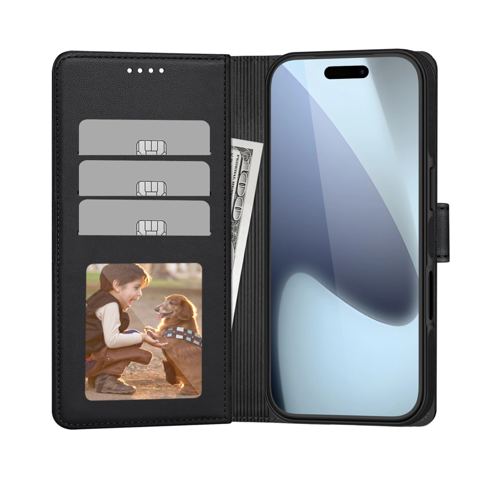Wnętrze etui portfel Tech-Protect Wallet MagSafe do iPhone 17 Pro z miejscem na karty