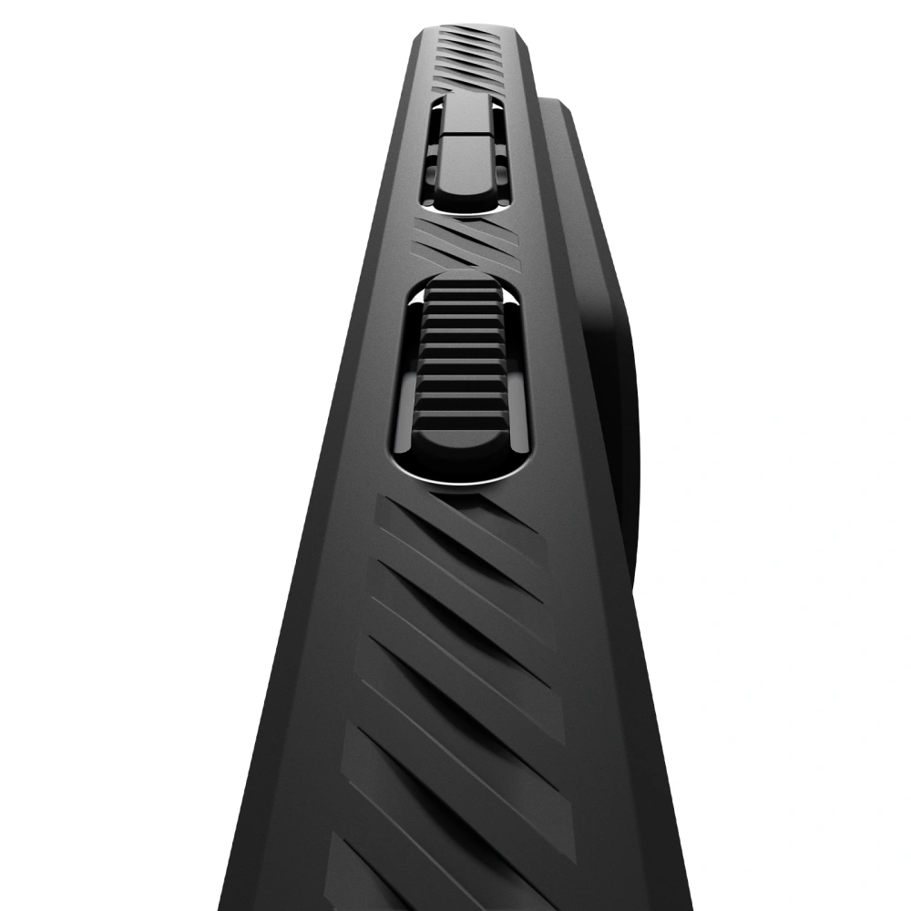 Boczna krawędź etui Spigen Liquid Air z osłonami przycisków