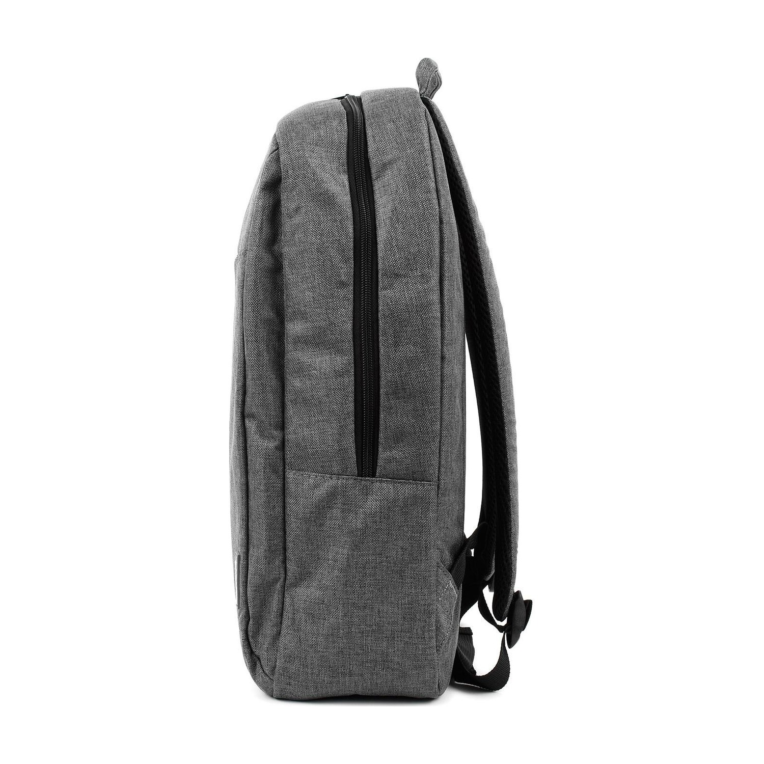 Plecak Lenovo B210 z boku — smukły profil 15 cm