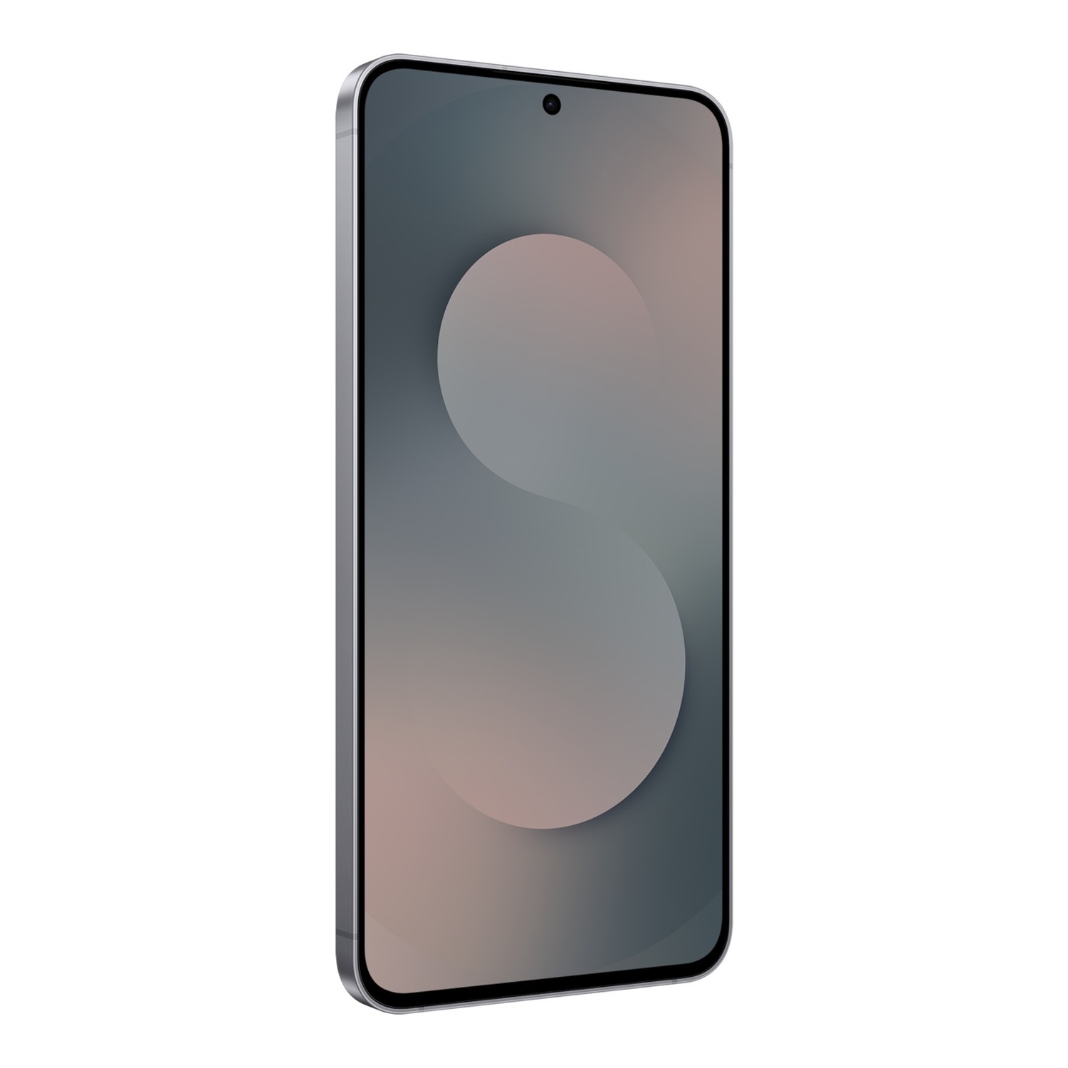 Samsung Galaxy S25 FE czarny — przód pod kątem, ramka Armor Aluminum