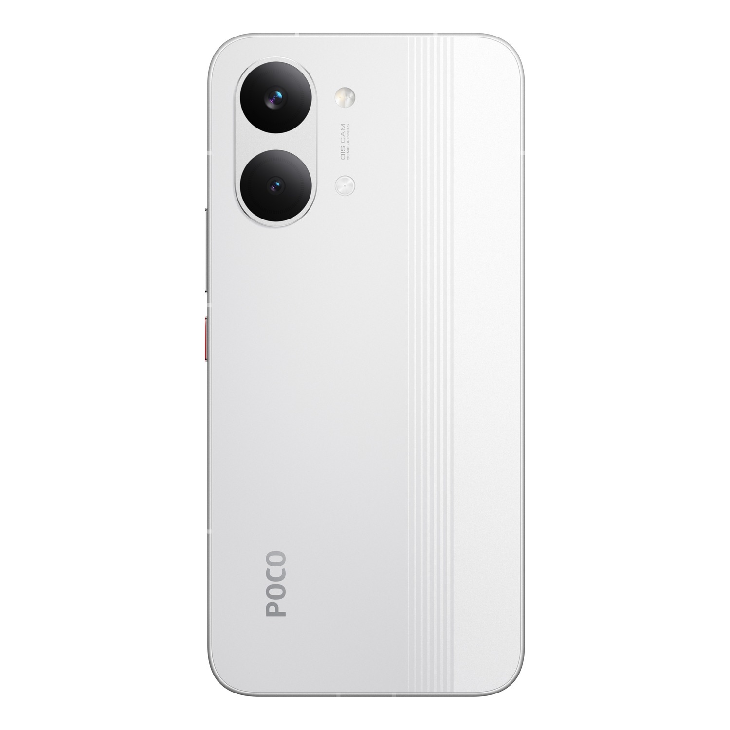 POCO X8 Pro Max biały — tył na wprost z logo POCO