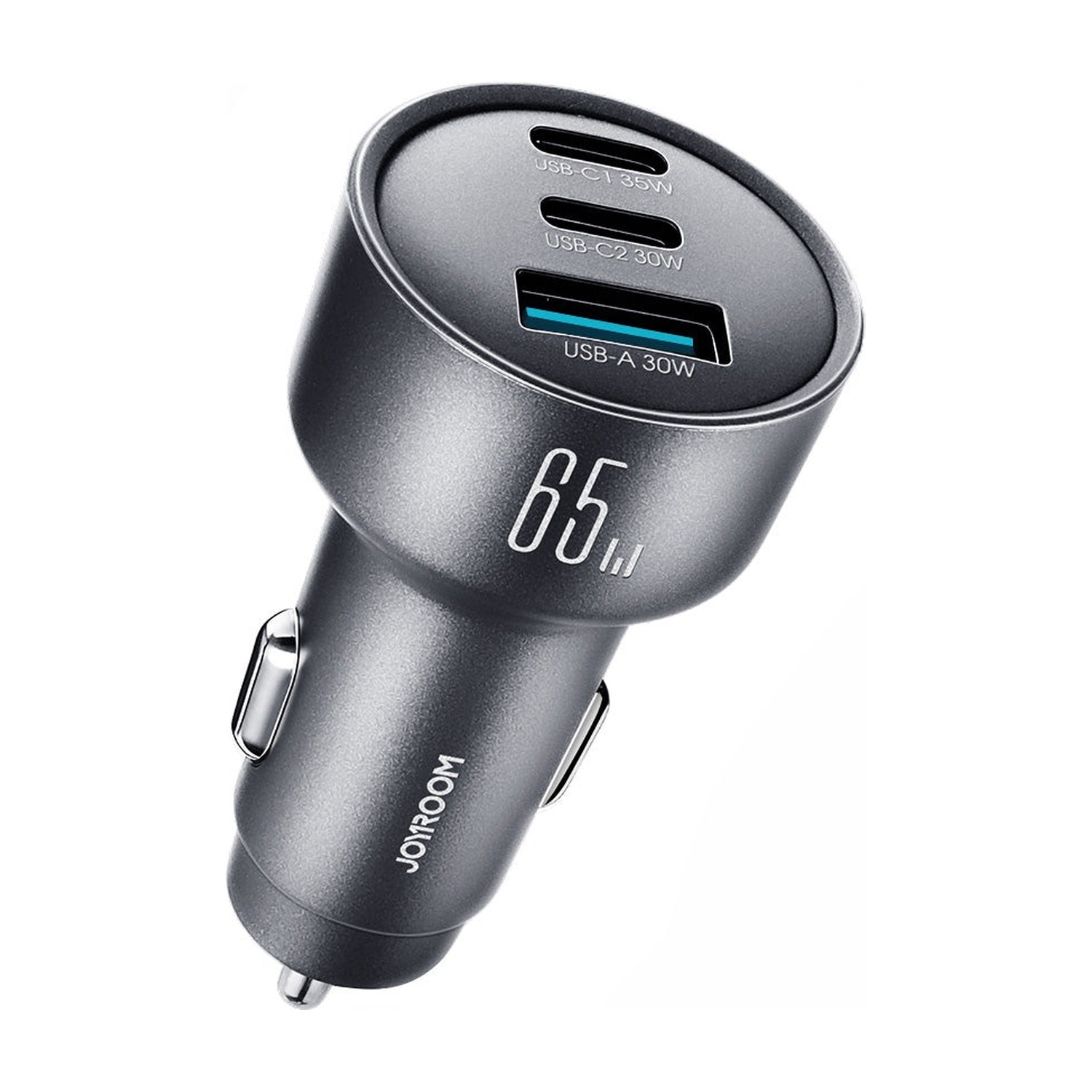 Joyroom JR-CCN19 pod kątem — dwa USB-C i USB-A