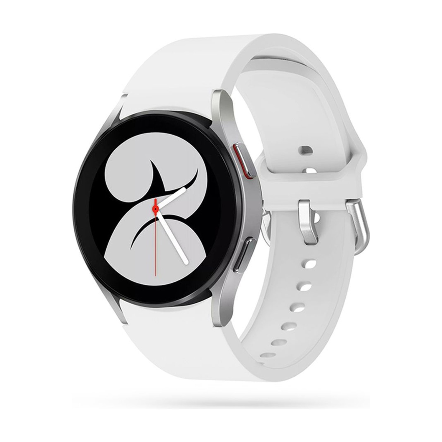 Pasek Tech-Protect Iconband biały na Galaxy Watch 4 – widok 3/4
