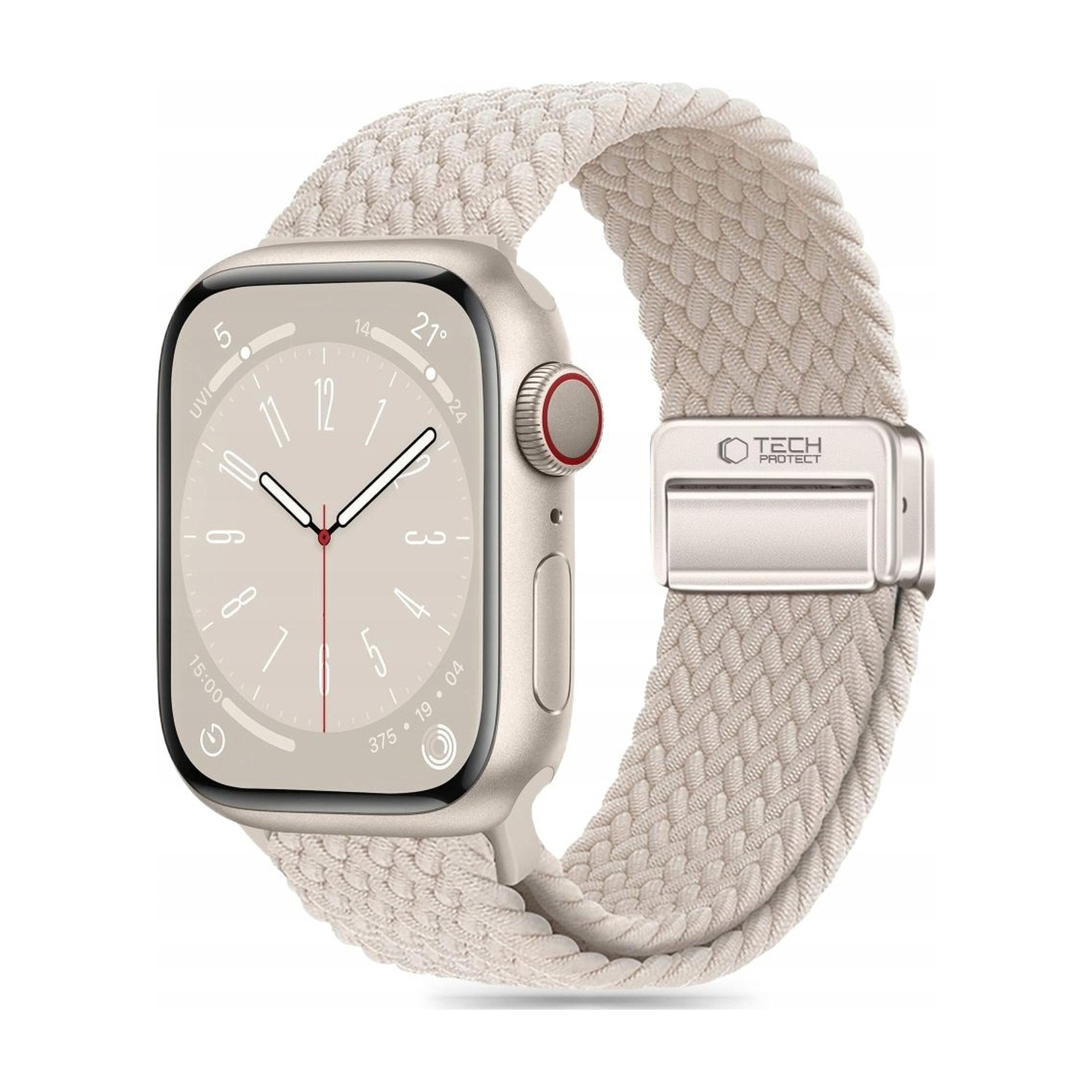 Pasek do Apple Watch 40/41/42 mm Tech-Protect NylonMag, tytanowy